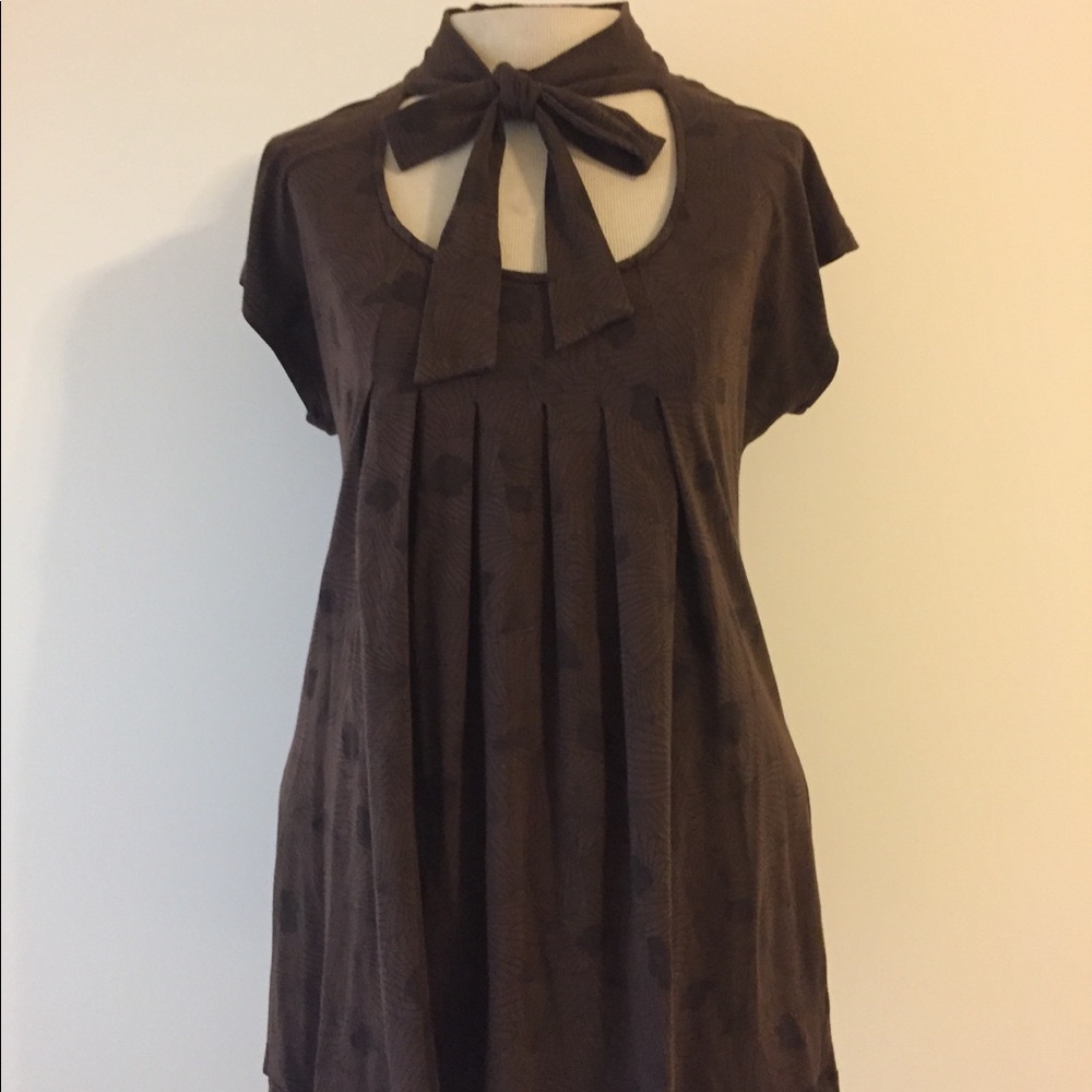 Ella Moss bow tie cap sleeve top size medium